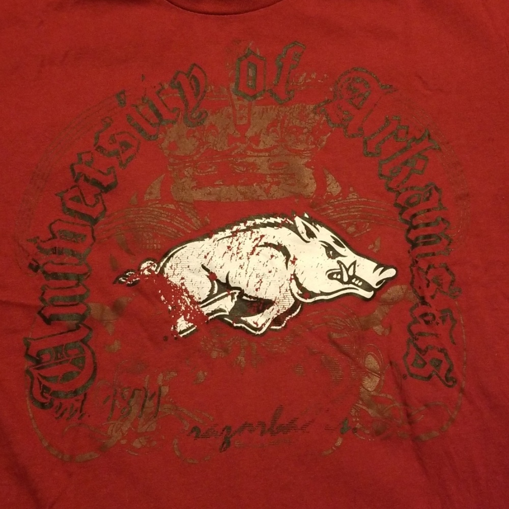 Arkansas Razorback tee - Picture 2 of 5